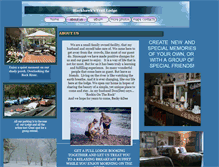 Tablet Screenshot of blackhawkstraillodge.com